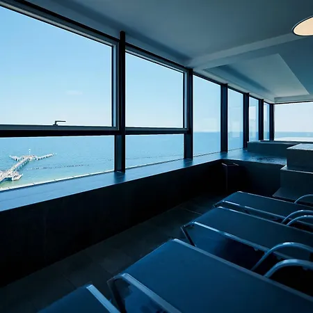 Pool Und Sauna Mit Meerblick, Direkt An Der Seebruecke - First 3 8 Lejlighed Sellin (Rugen)