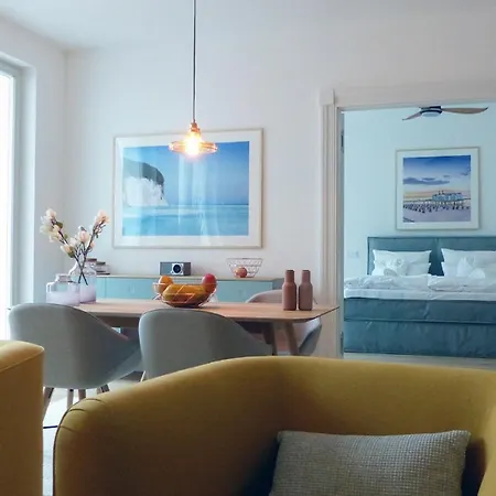 Apartmán Pool Und Sauna Mit Meerblick, Direkt An Der Seebruecke - First 3 8 Sellin (Rugen)